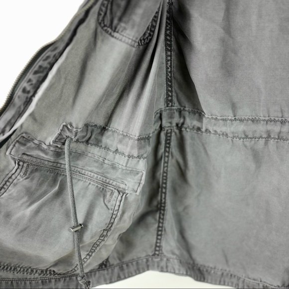 Lucky Brand tencel vest charcoal Sz. S - Picture 5 of 8